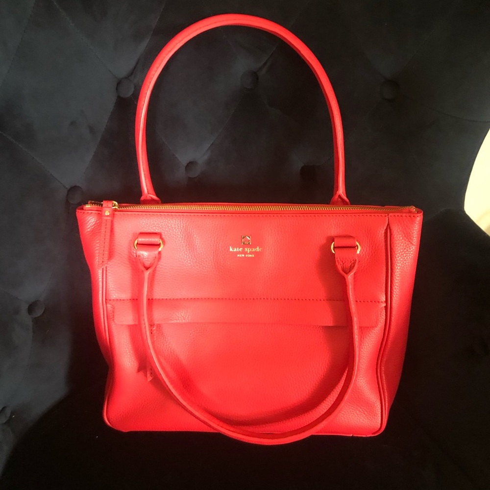 Coral Kate Spade purse
